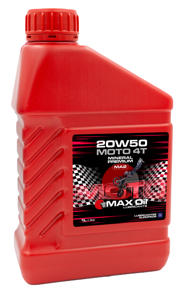 MAX OIL MOTO 4T 20W50 MINERAL SL-MA2 (1L)